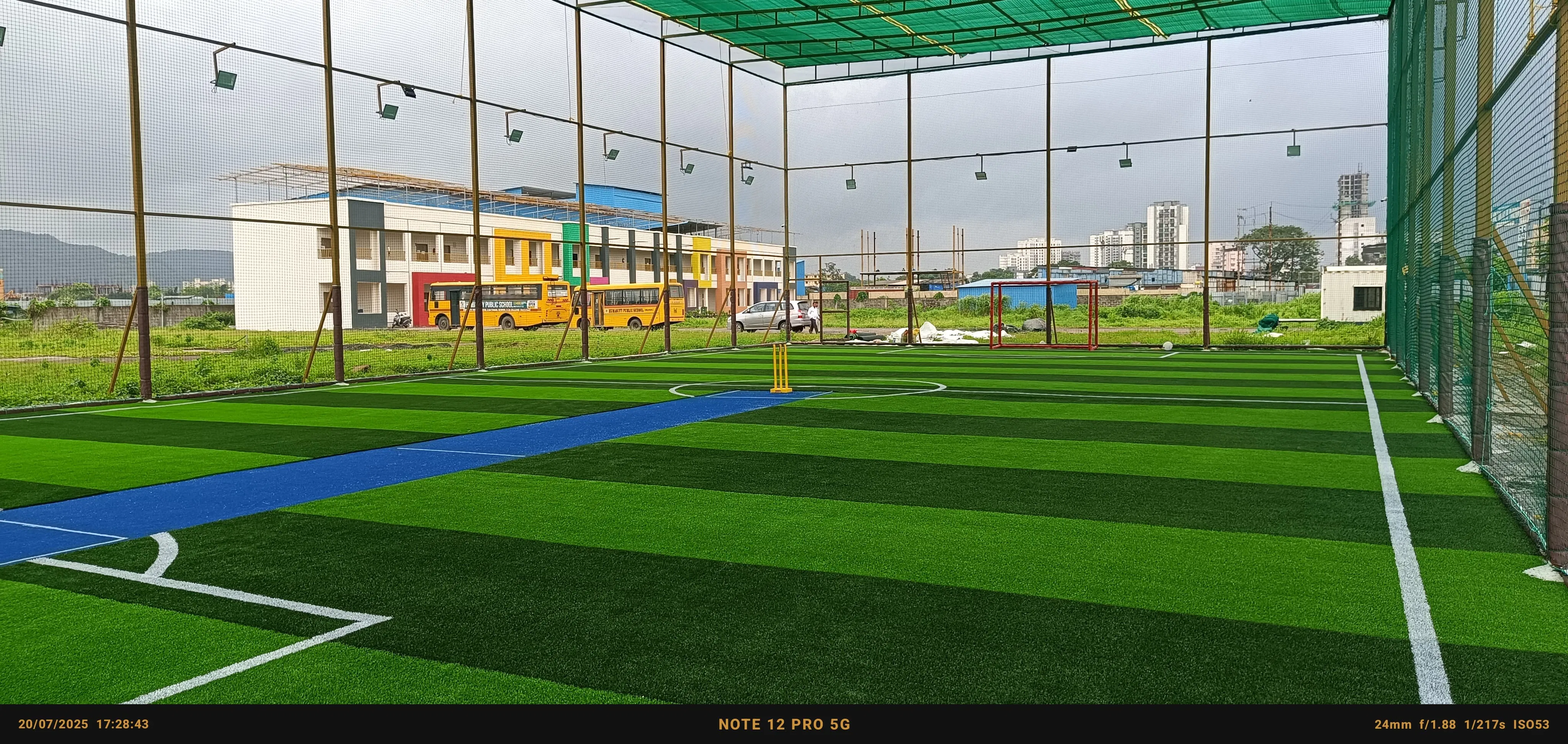 Turf fibres up close